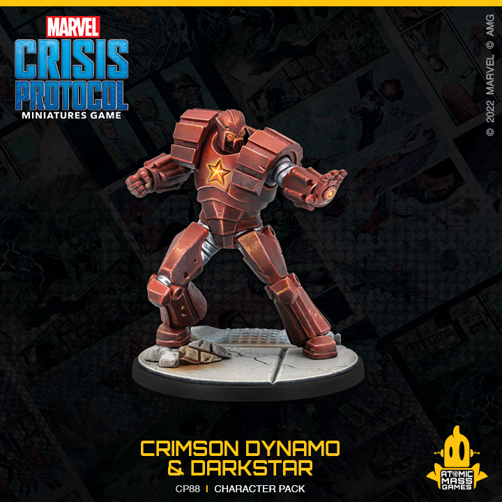 Marvel Crisis Protocol : Crimson Dynamo and Darkstar Character Pack